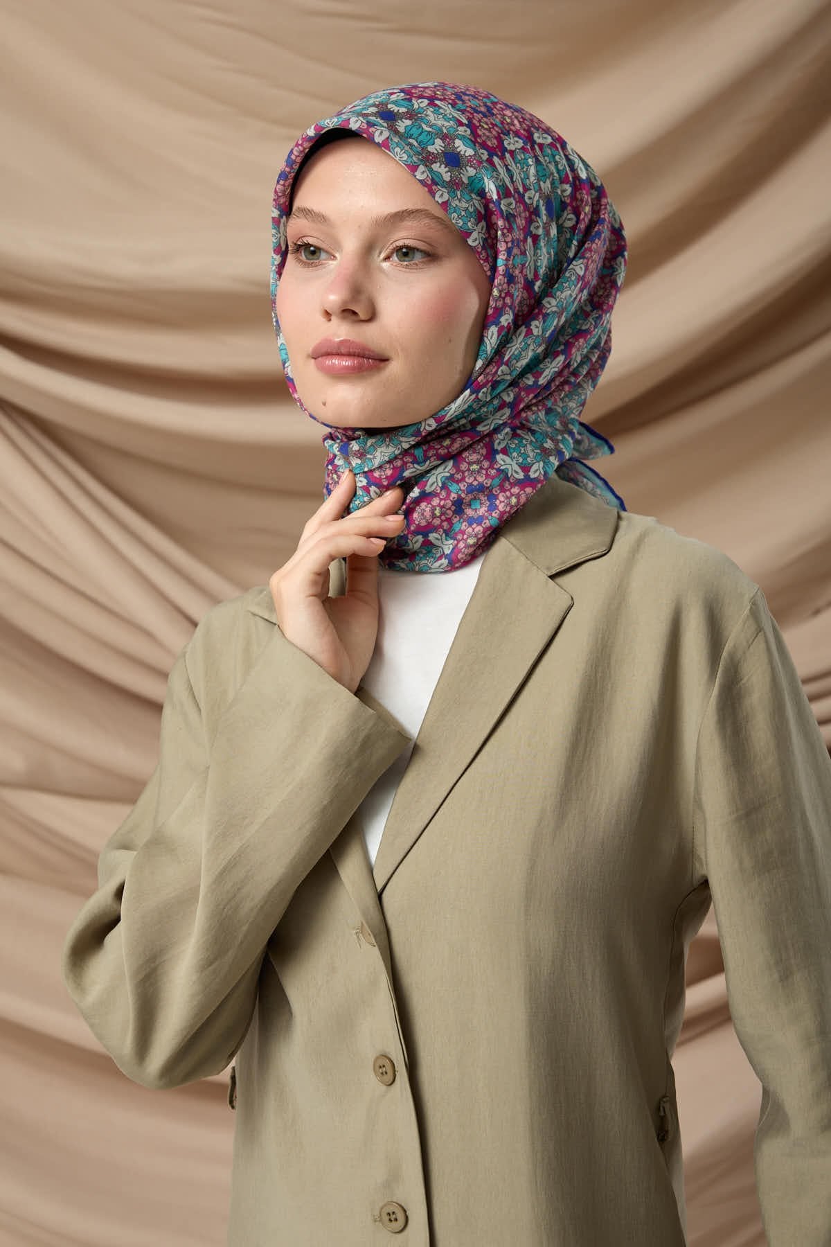 Silk Home Soft Eşarp 73093-10 - İthalesarponline.com - Soft Eşarp - Silk Home