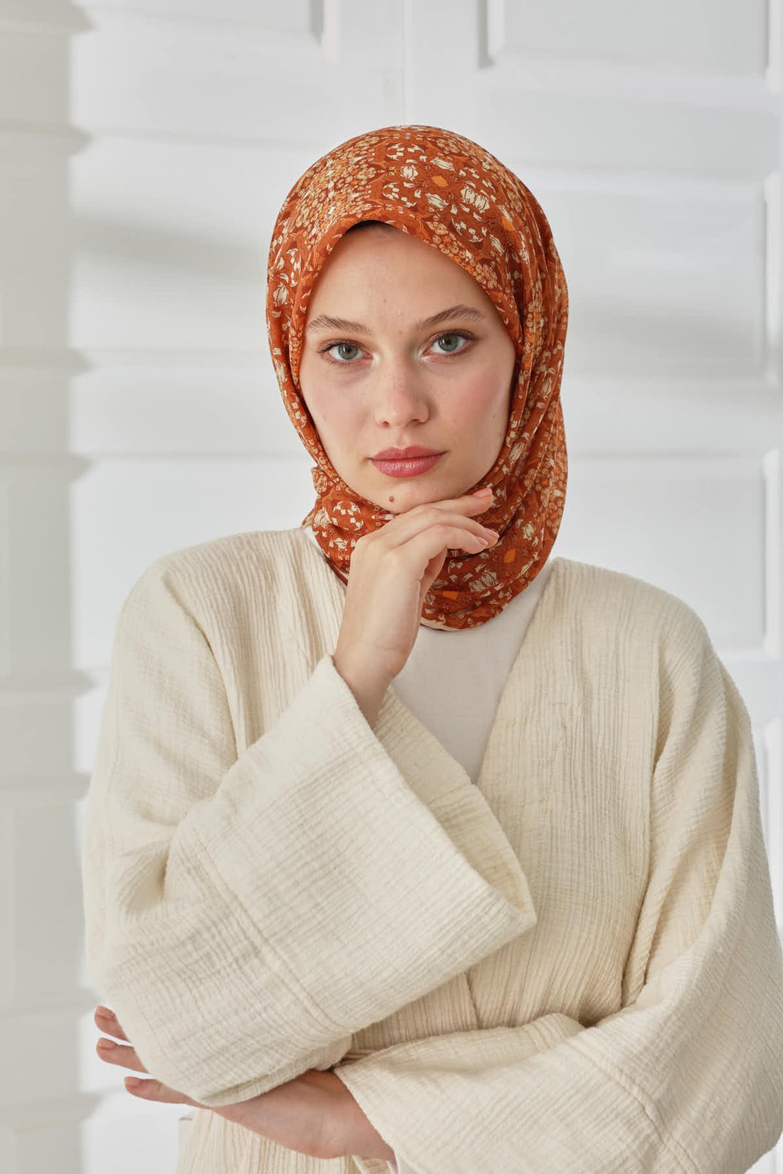 Silk Home Soft Eşarp 73093-15 - İthalesarponline.com - Soft Eşarp - Silk Home