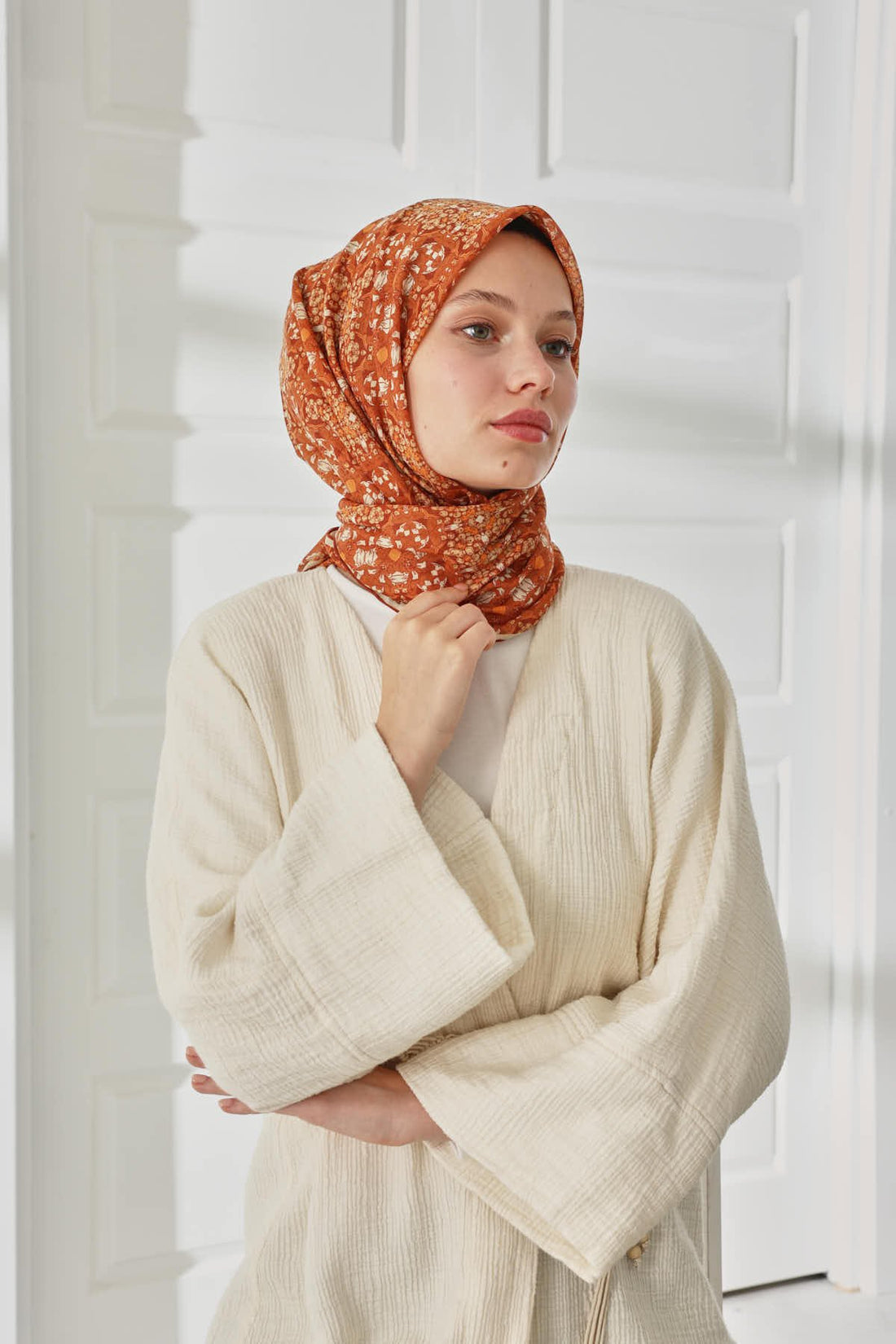 Silk Home Soft Eşarp 73093-15 - İthalesarponline.com - Soft Eşarp - Silk Home
