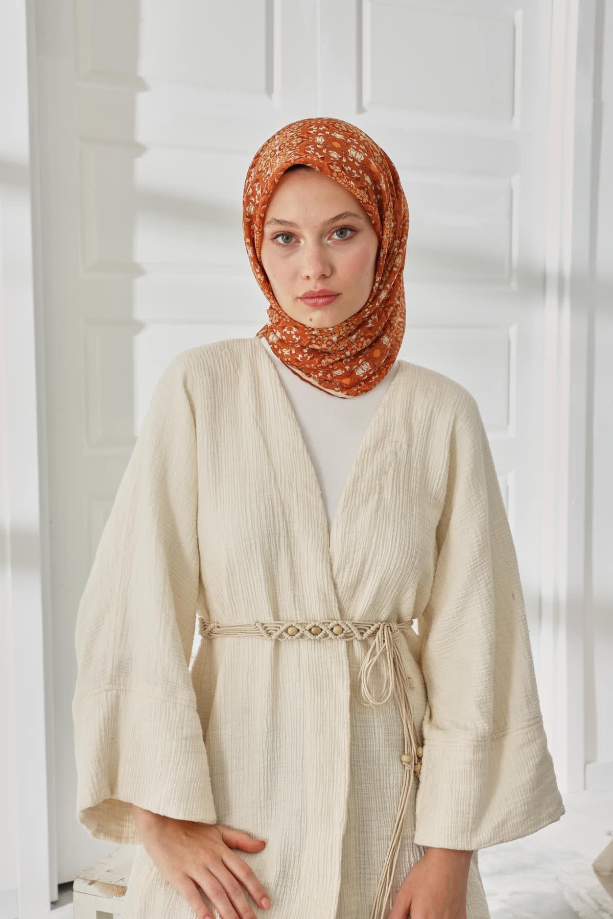 Silk Home Soft Eşarp 73093-15 - İthalesarponline.com - Soft Eşarp - Silk Home