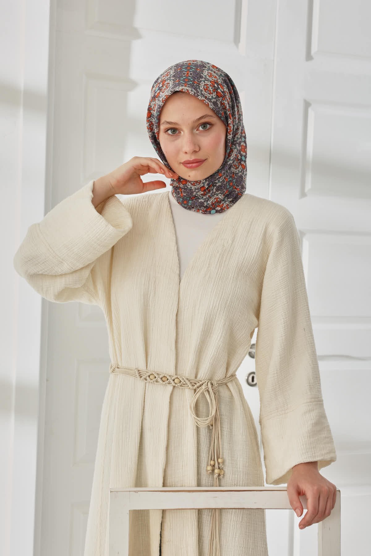 Silk Home Soft Eşarp 73093-18 - İthalesarponline.com - Soft Eşarp - Silk Home