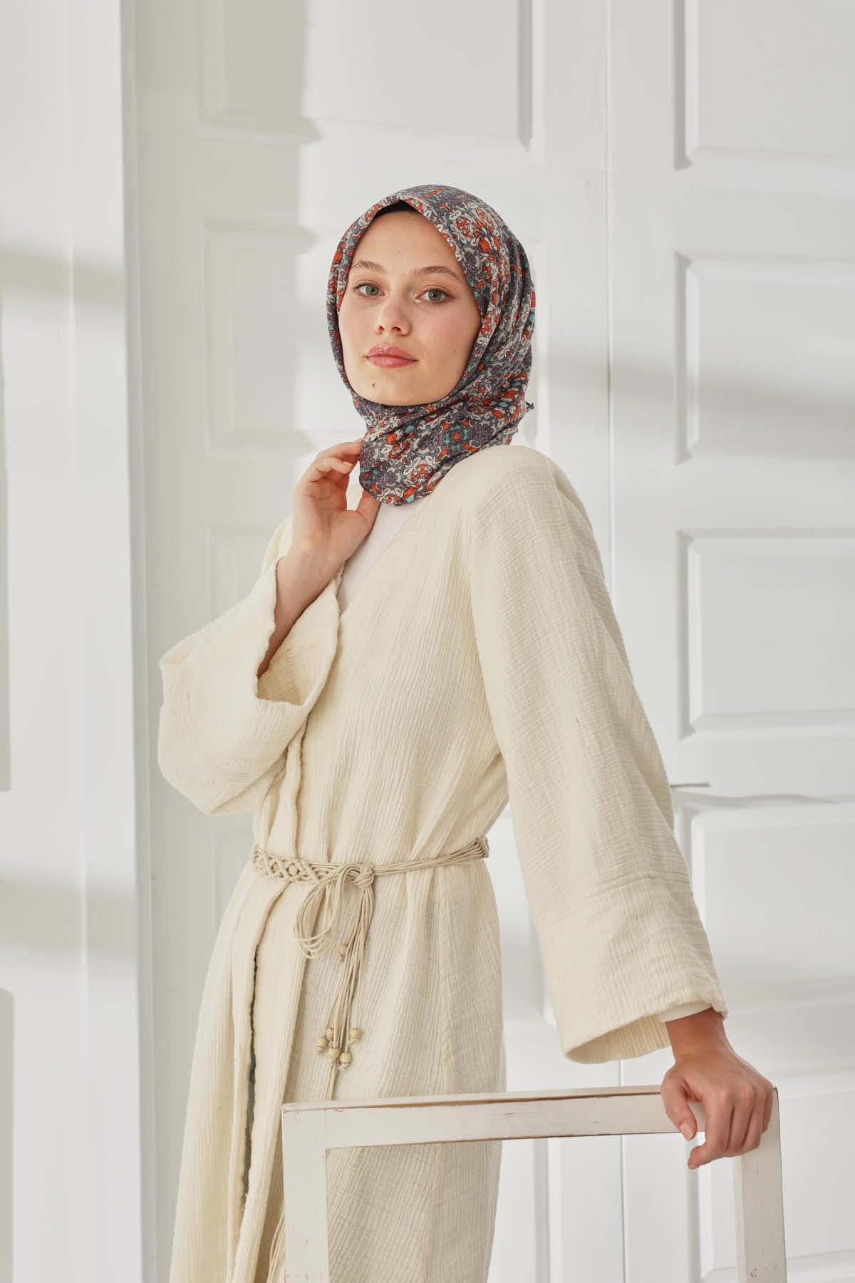Silk Home Soft Eşarp 73093-18 - İthalesarponline.com - Soft Eşarp - Silk Home