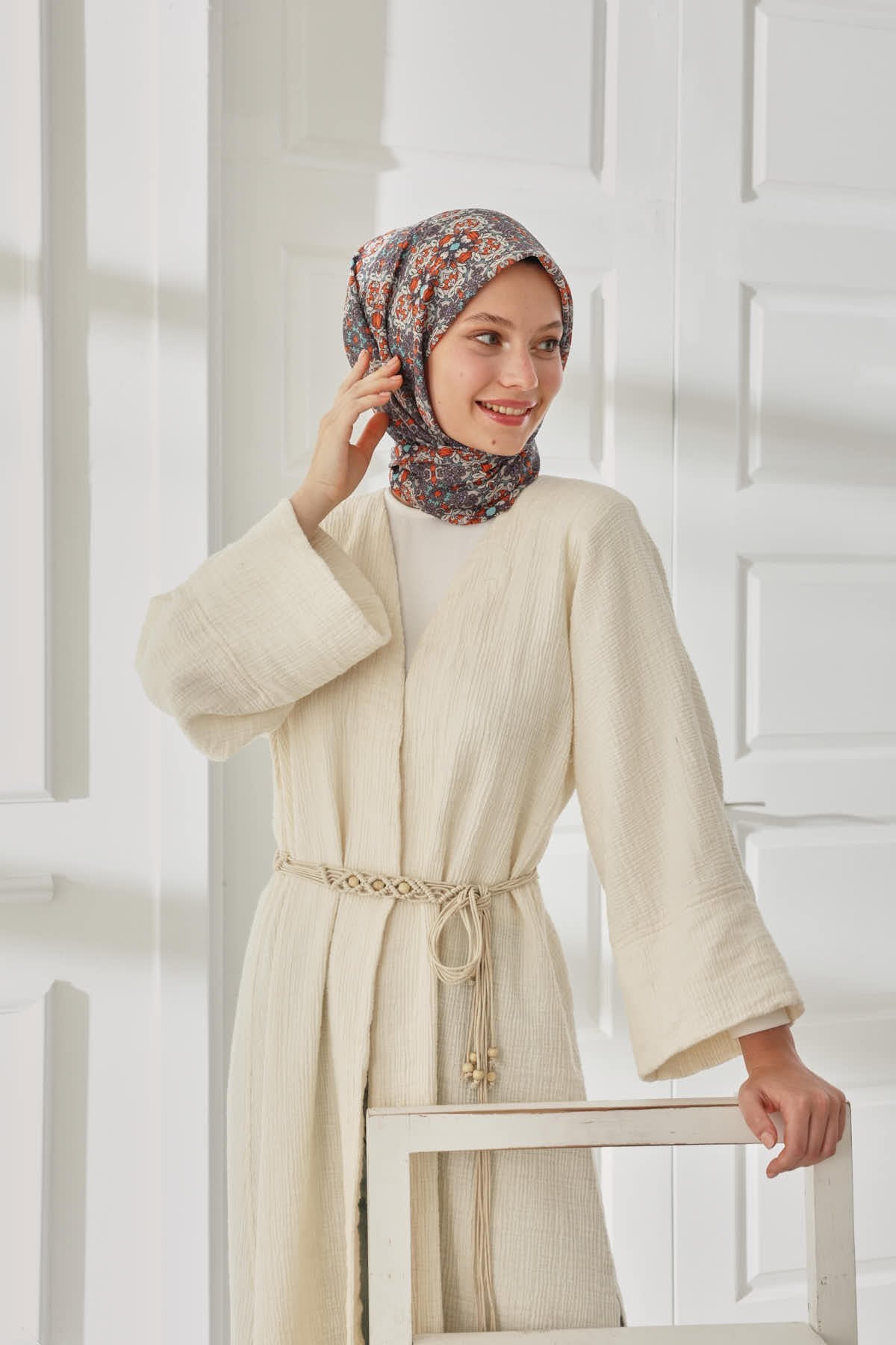 Silk Home Soft Eşarp 73093-18 - İthalesarponline.com - Soft Eşarp - Silk Home