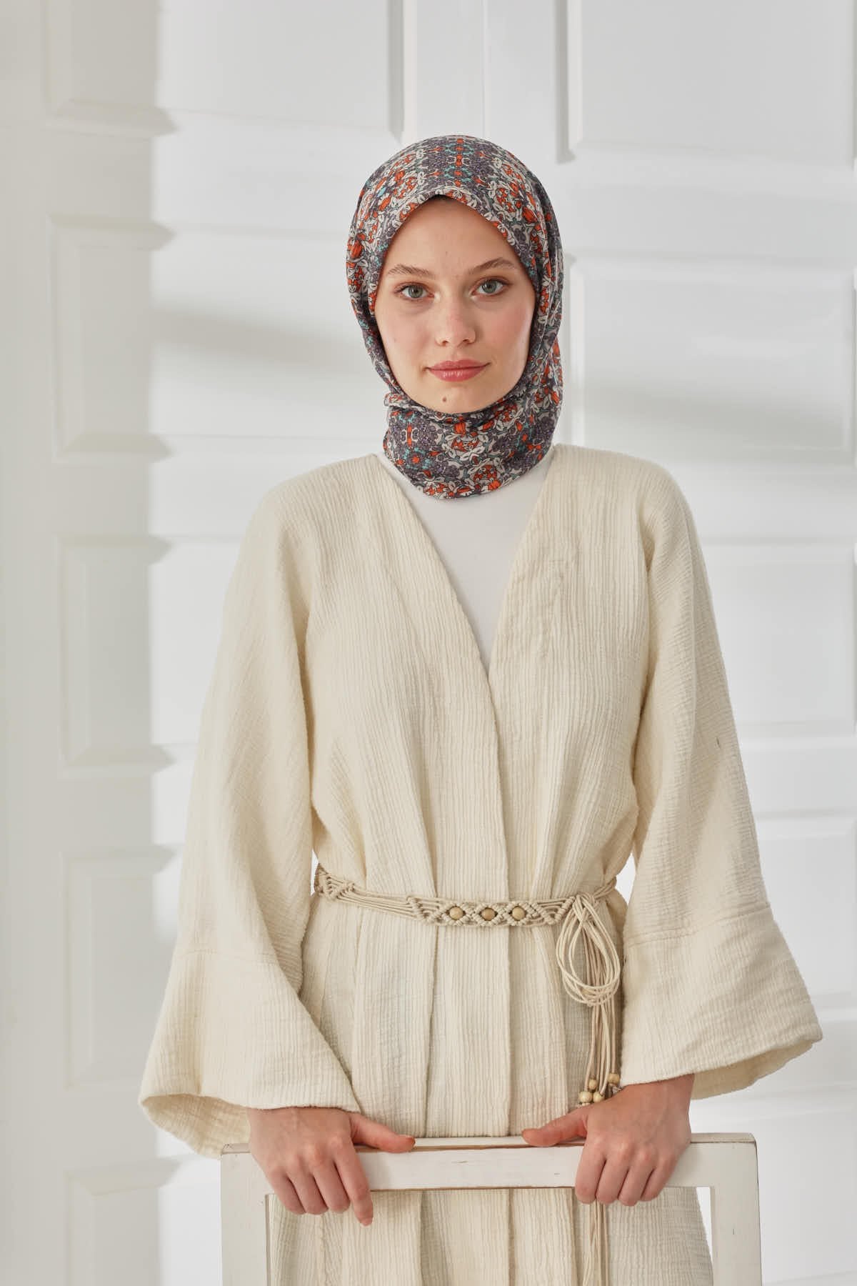 Silk Home Soft Eşarp 73093-18 - İthalesarponline.com - Soft Eşarp - Silk Home