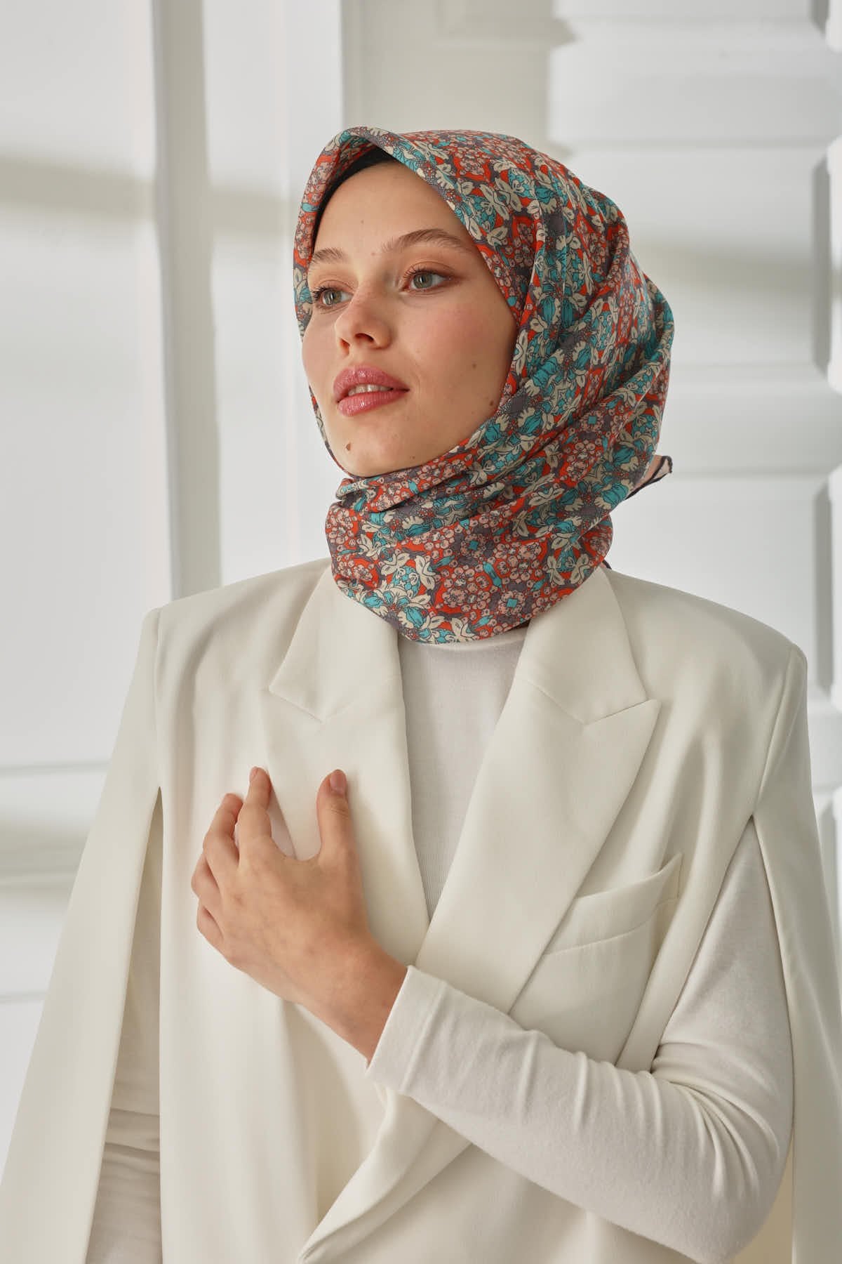 Silk Home Soft Eşarp 73093-19 - İthalesarponline.com - Soft Eşarp - Silk Home