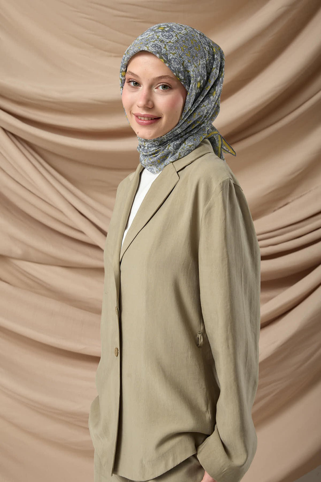 Silk Home Soft Eşarp 73093-22 - İthalesarponline.com - Soft Eşarp - Silk Home