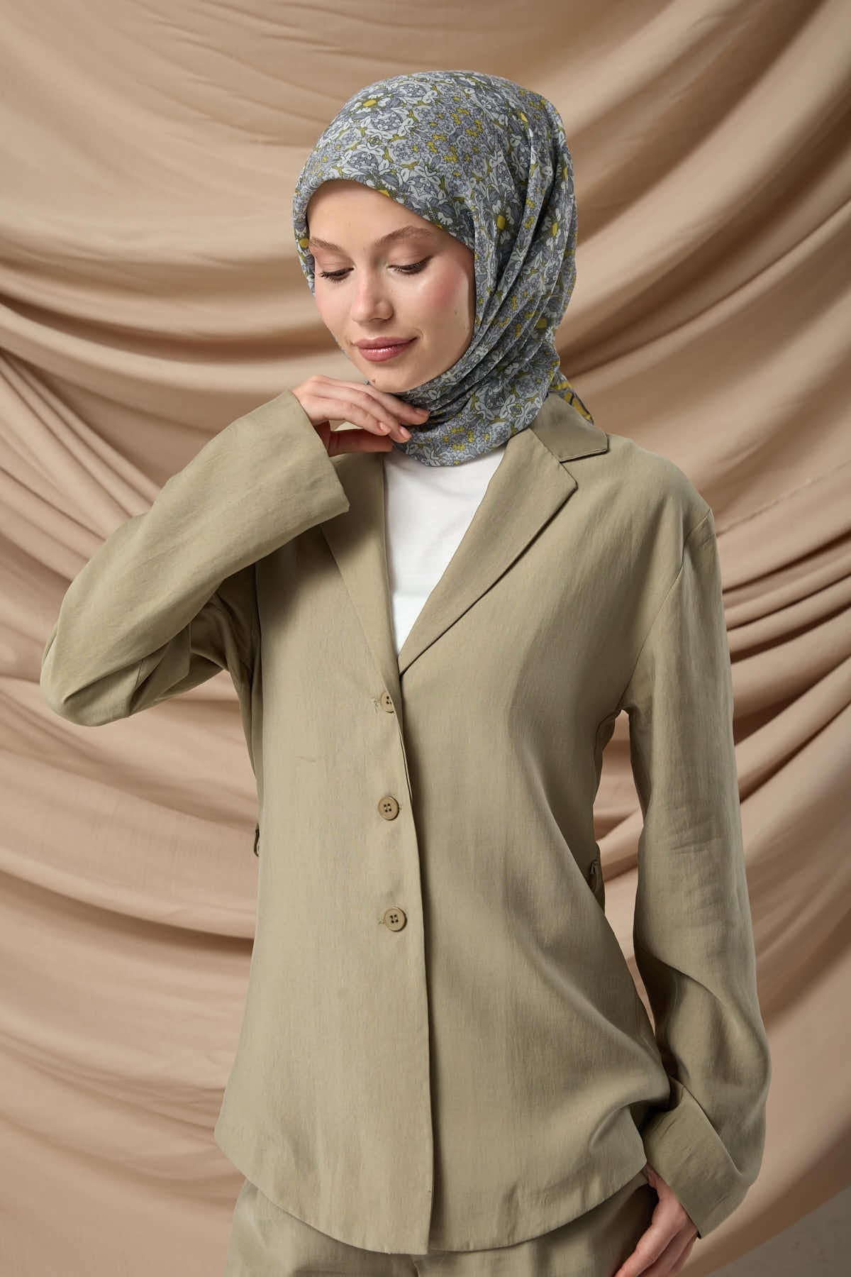 Silk Home Soft Eşarp 73093-22 - İthalesarponline.com - Soft Eşarp - Silk Home