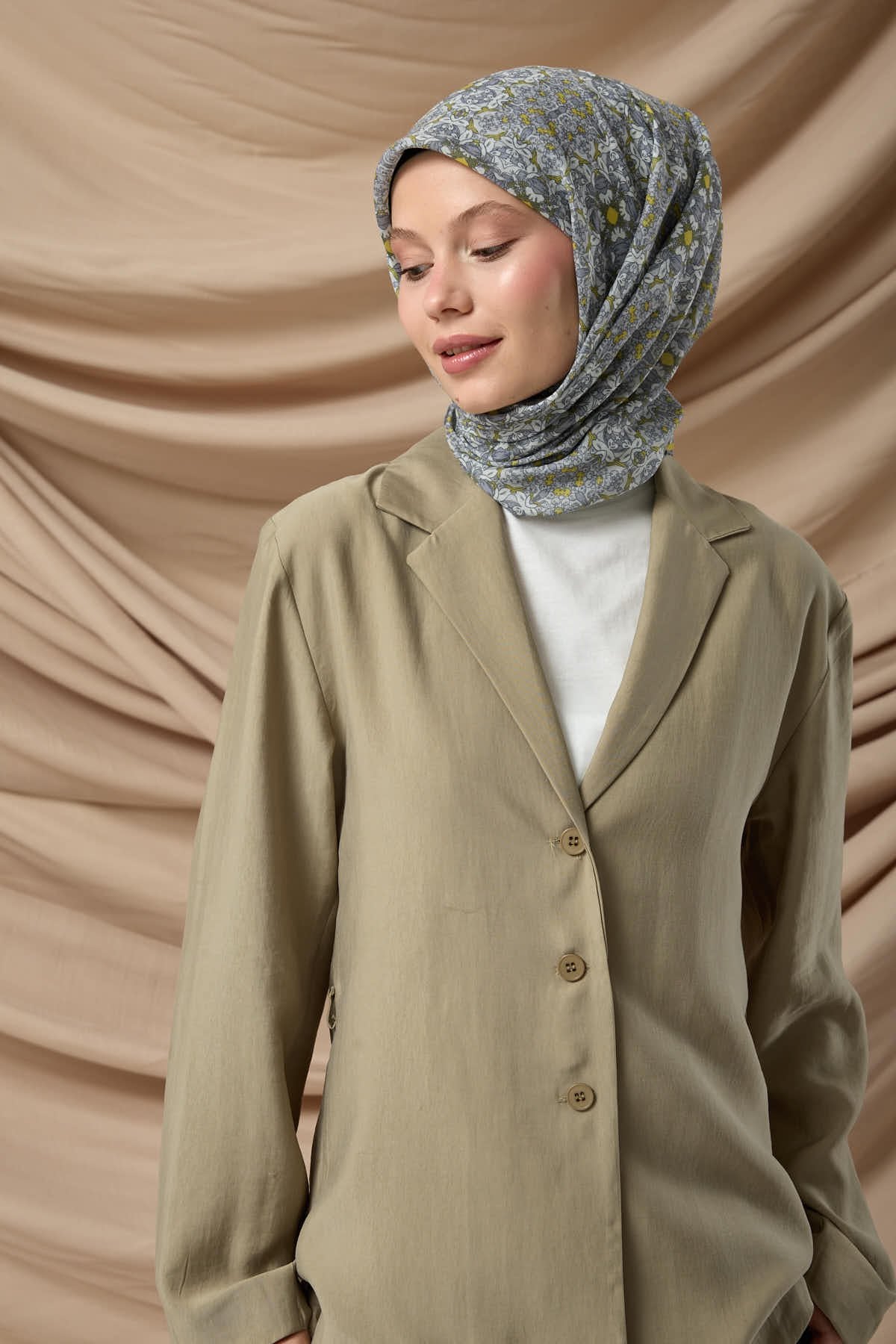 Silk Home Soft Eşarp 73093-22 - İthalesarponline.com - Soft Eşarp - Silk Home