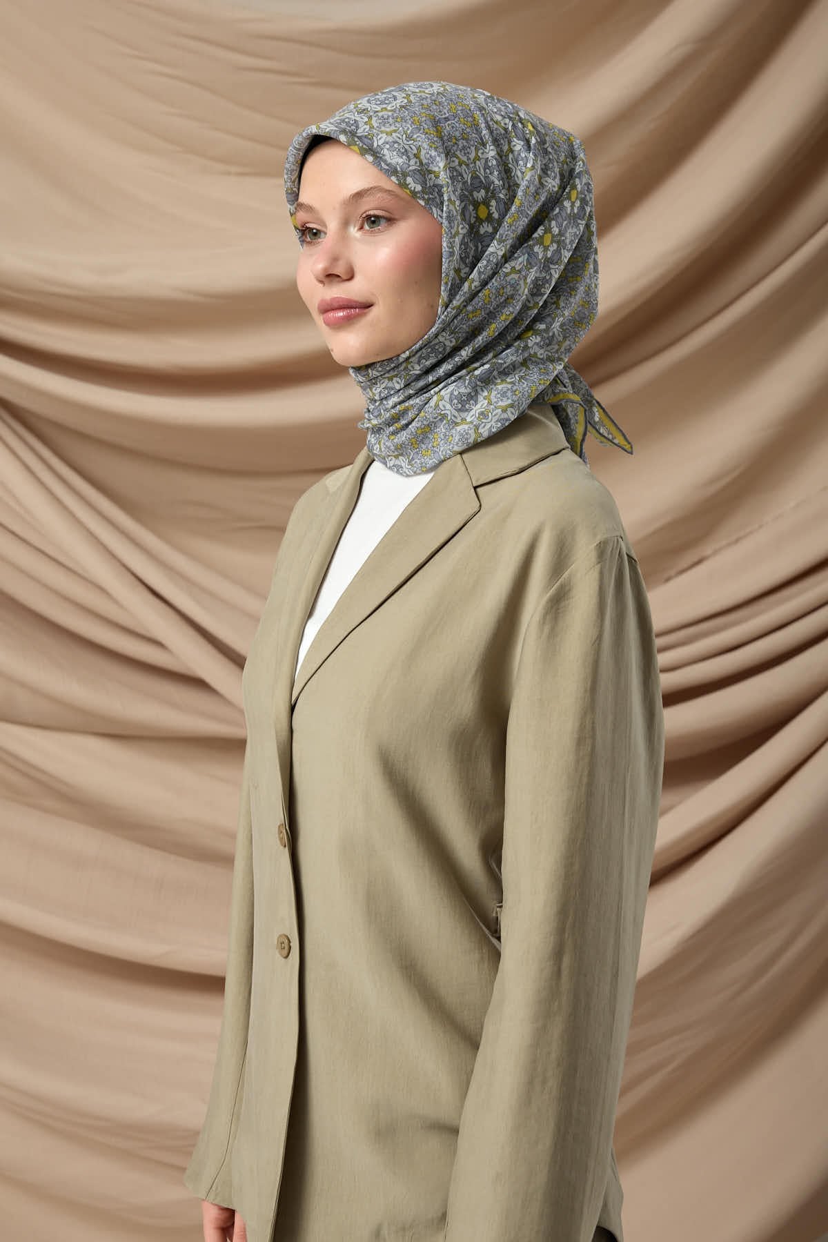 Silk Home Soft Eşarp 73093-22 - İthalesarponline.com - Soft Eşarp - Silk Home