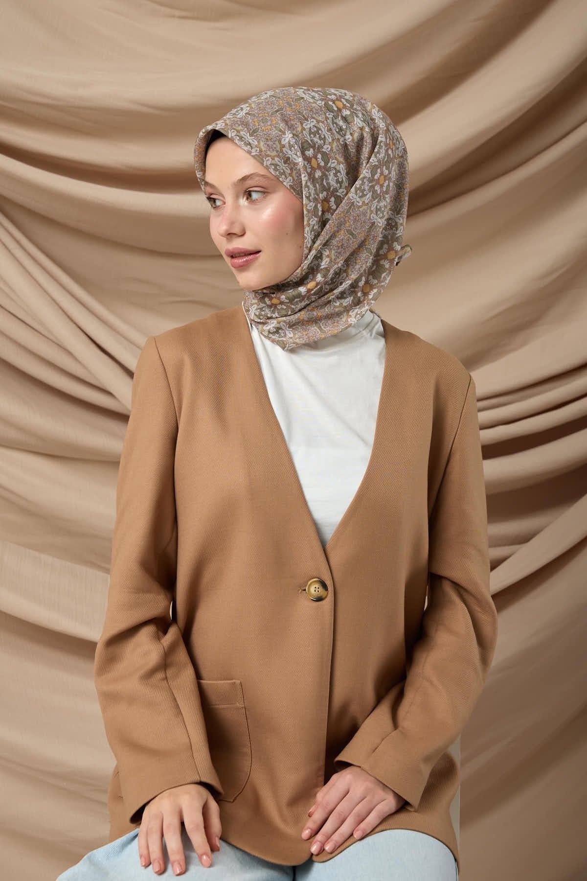 Silk Home Soft Eşarp 73093-24 - İthalesarponline.com - Soft Eşarp - Silk Home