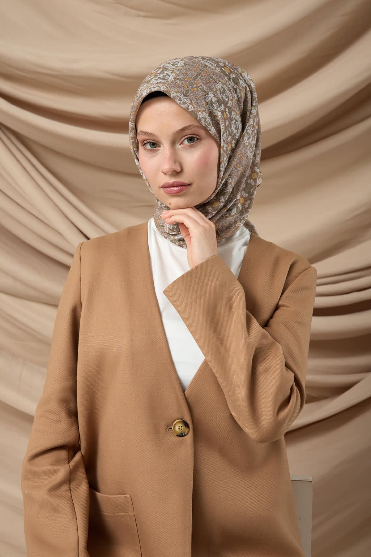 Silk Home Soft Eşarp 73093-24 - İthalesarponline.com - Soft Eşarp - Silk Home