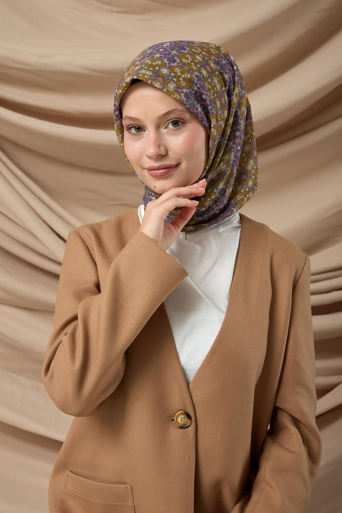Silk Home Soft Eşarp 73093-25 - İthalesarponline.com - Soft Eşarp - Silk Home