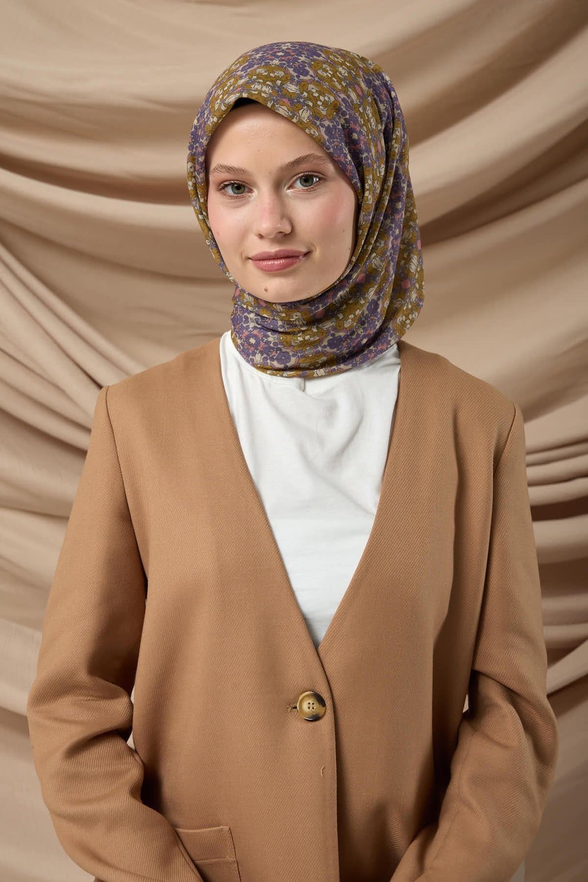 Silk Home Soft Eşarp 73093-25 - İthalesarponline.com - Soft Eşarp - Silk Home