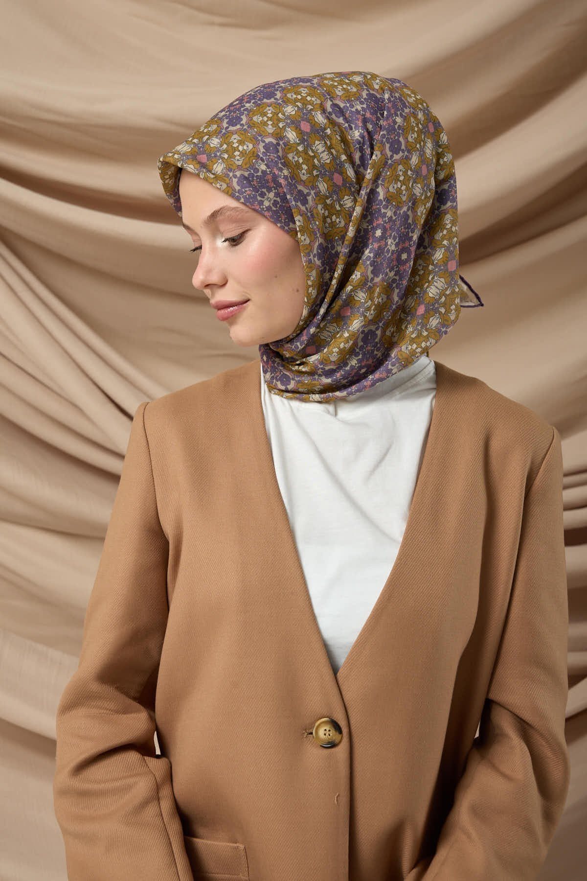 Silk Home Soft Eşarp 73093-25 - İthalesarponline.com - Soft Eşarp - Silk Home