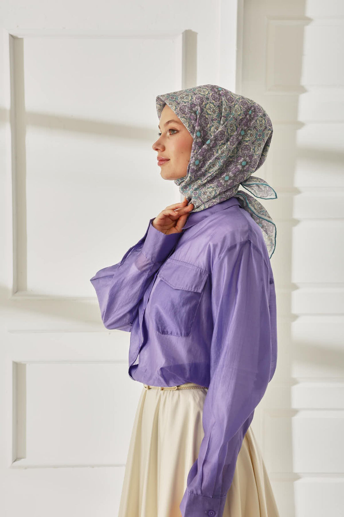 Silk Home Soft Eşarp 73093-29 - İthalesarponline.com - Soft Eşarp - Silk Home