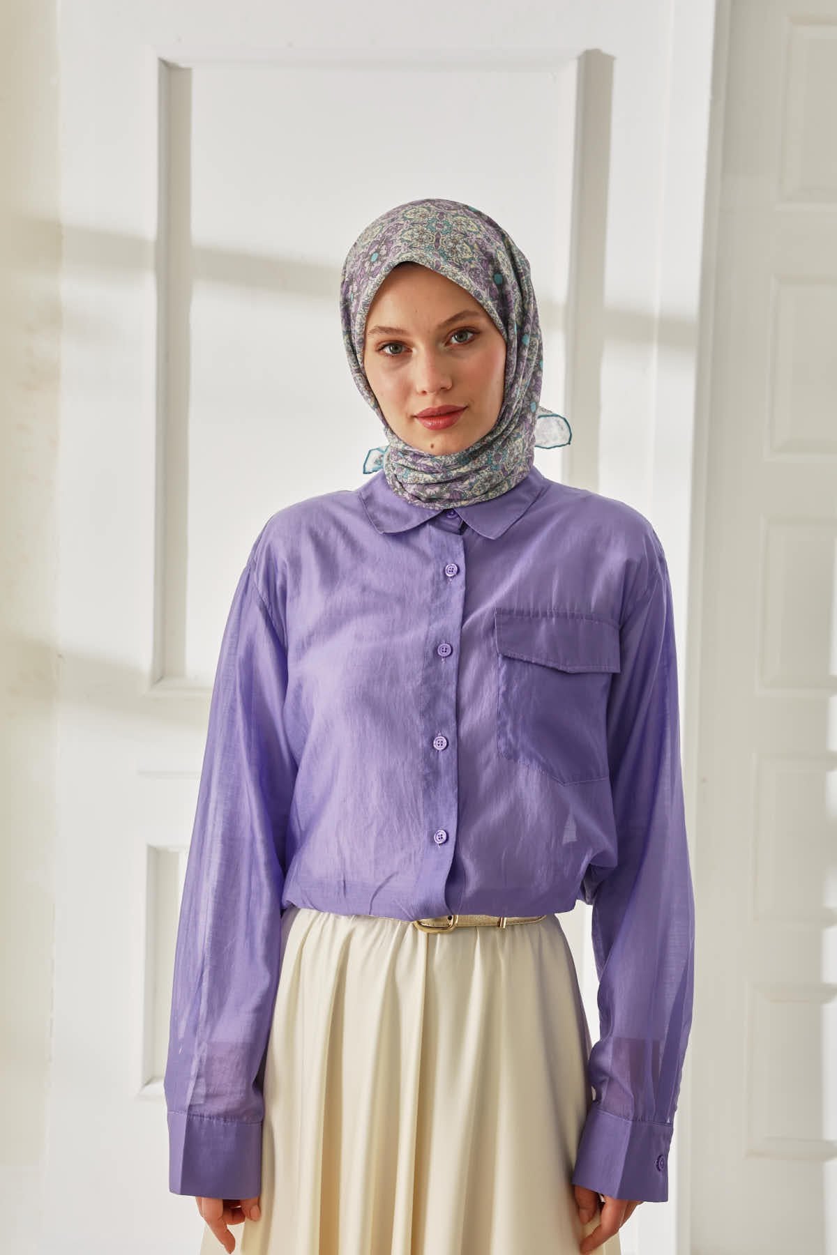 Silk Home Soft Eşarp 73093-29 - İthalesarponline.com - Soft Eşarp - Silk Home