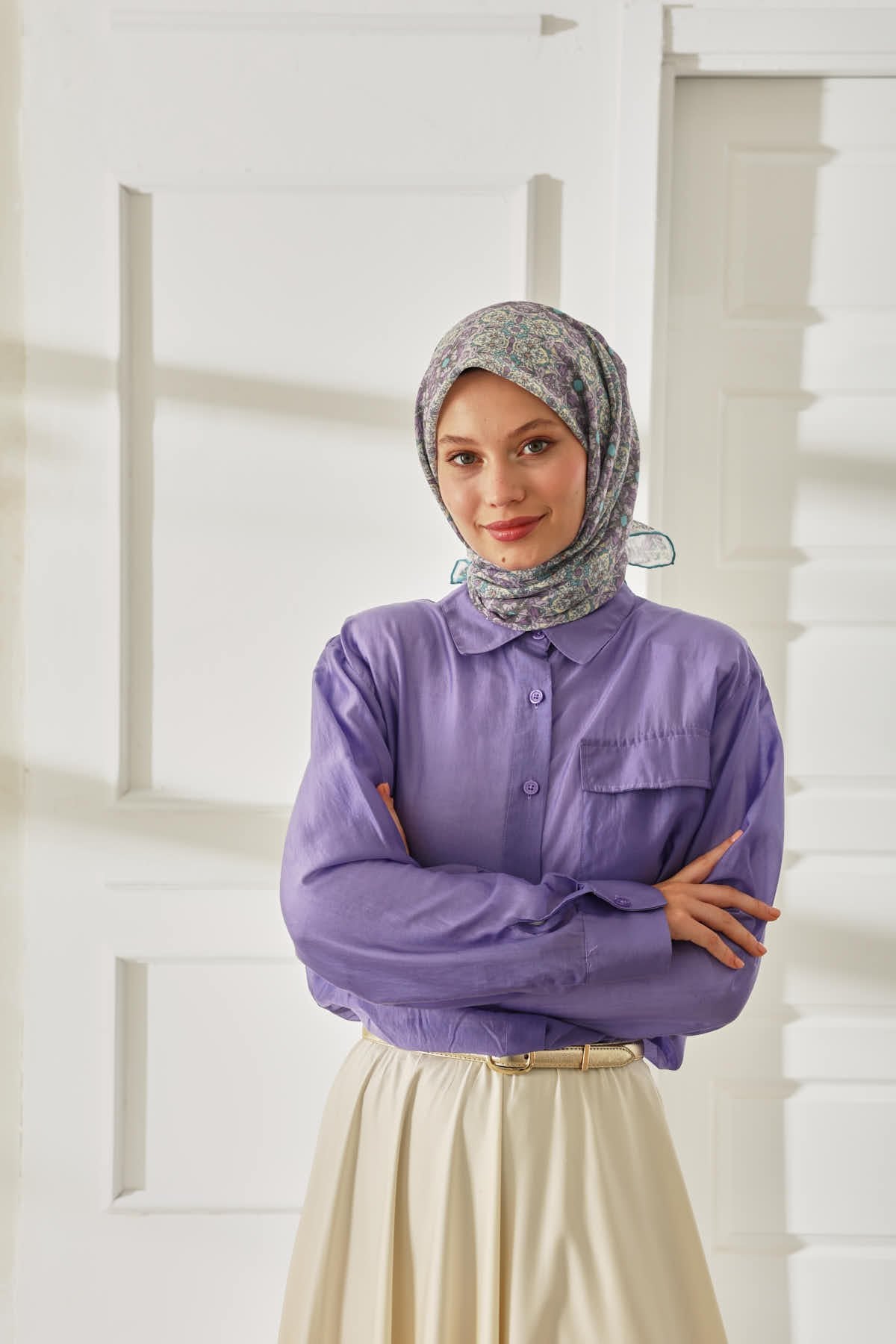 Silk Home Soft Eşarp 73093-29 - İthalesarponline.com - Soft Eşarp - Silk Home