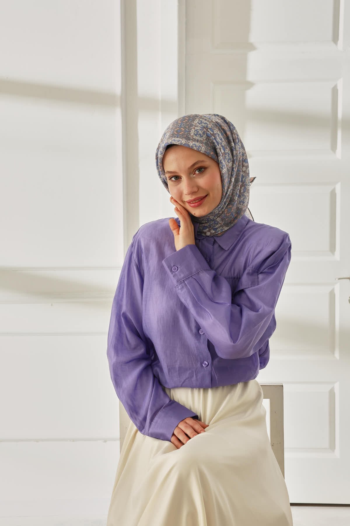 Silk Home Soft Eşarp 73093-31 - İthalesarponline.com - Soft Eşarp - Silk Home