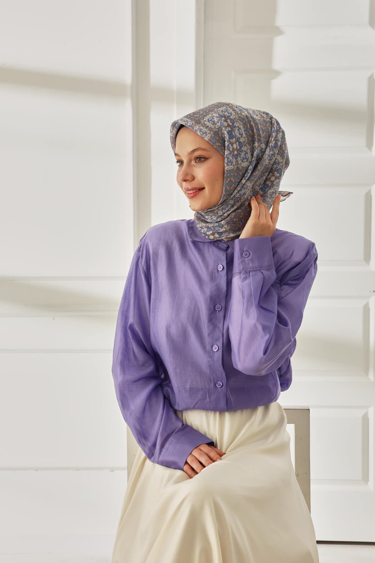 Silk Home Soft Eşarp 73093-31 - İthalesarponline.com - Soft Eşarp - Silk Home