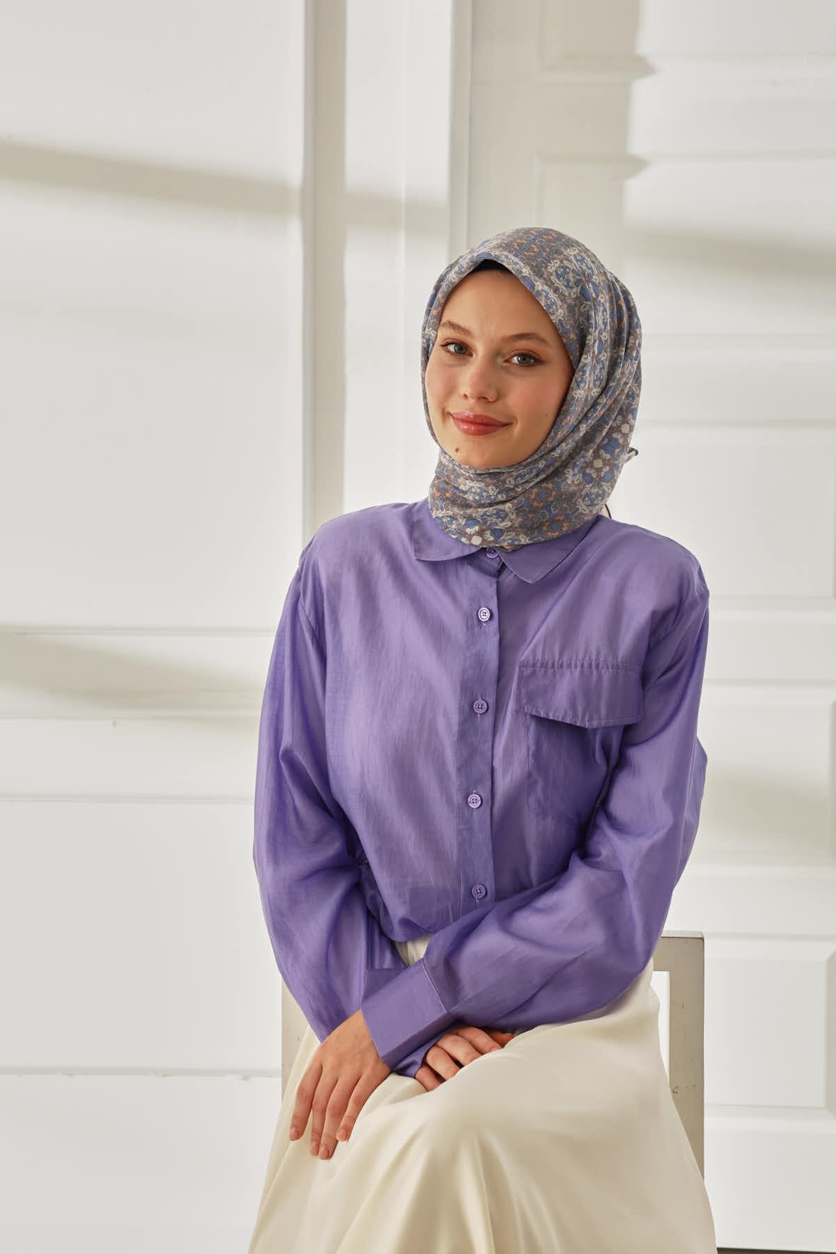 Silk Home Soft Eşarp 73093-31 - İthalesarponline.com - Soft Eşarp - Silk Home
