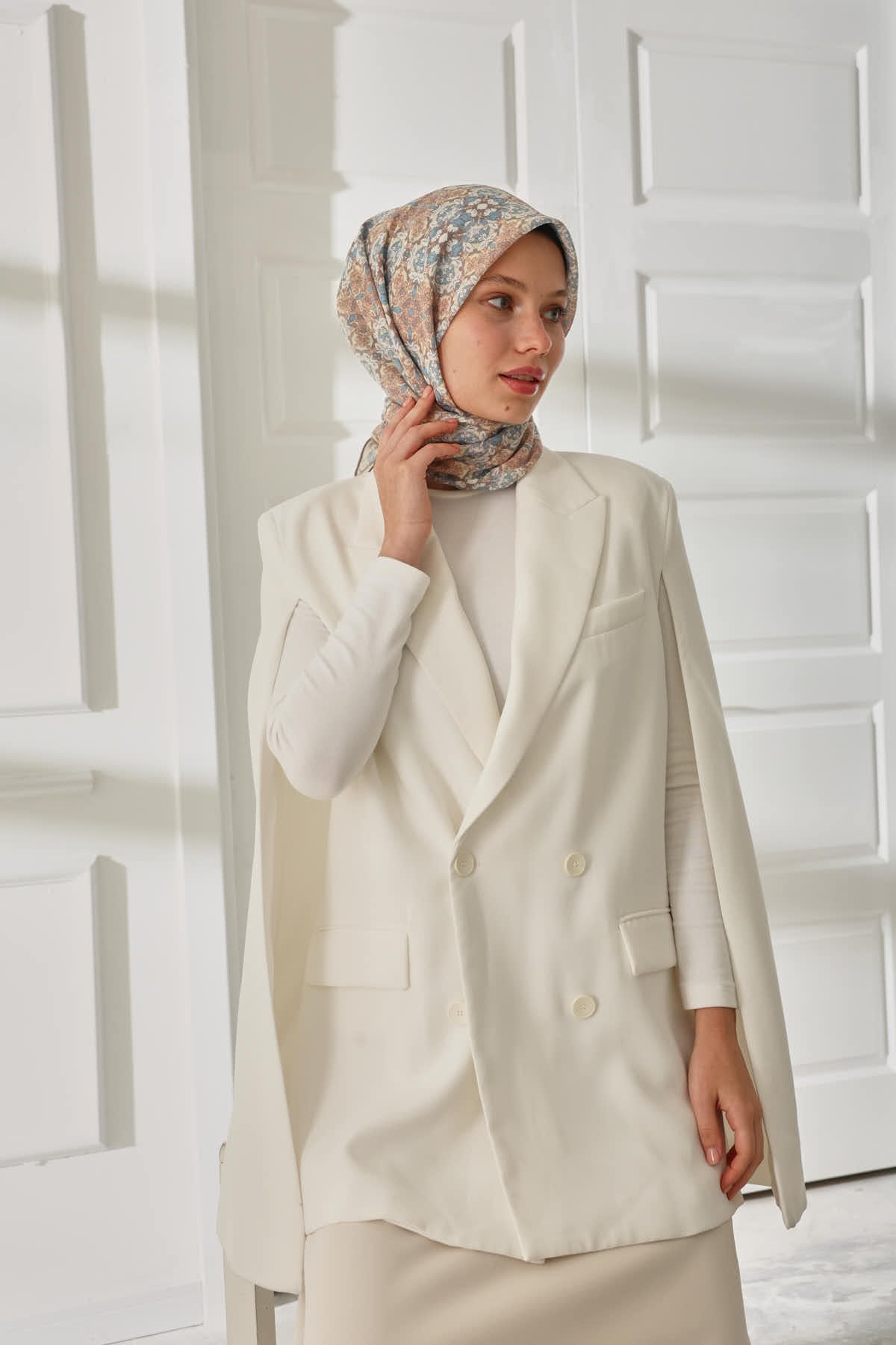 Silk Home Soft Eşarp 73093-32 - İthalesarponline.com - Soft Eşarp - Silk Home