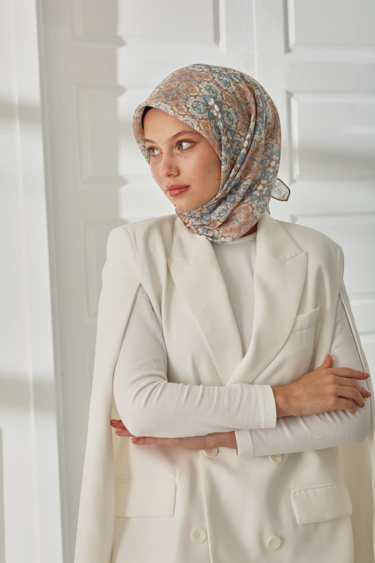 Silk Home Soft Eşarp 73093-32 - İthalesarponline.com - Soft Eşarp - Silk Home