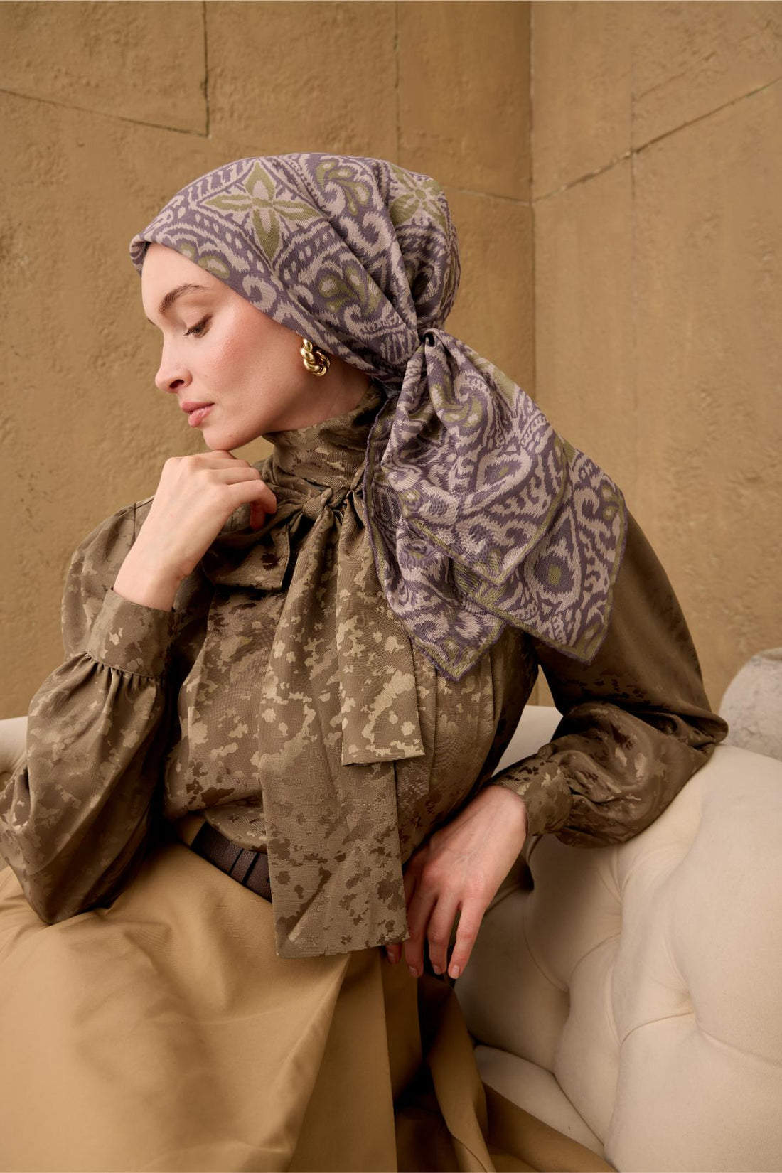 Silk Home Soft Eşarp 73099-08 - İthalesarponline.com - Soft Eşarp - Silk Home