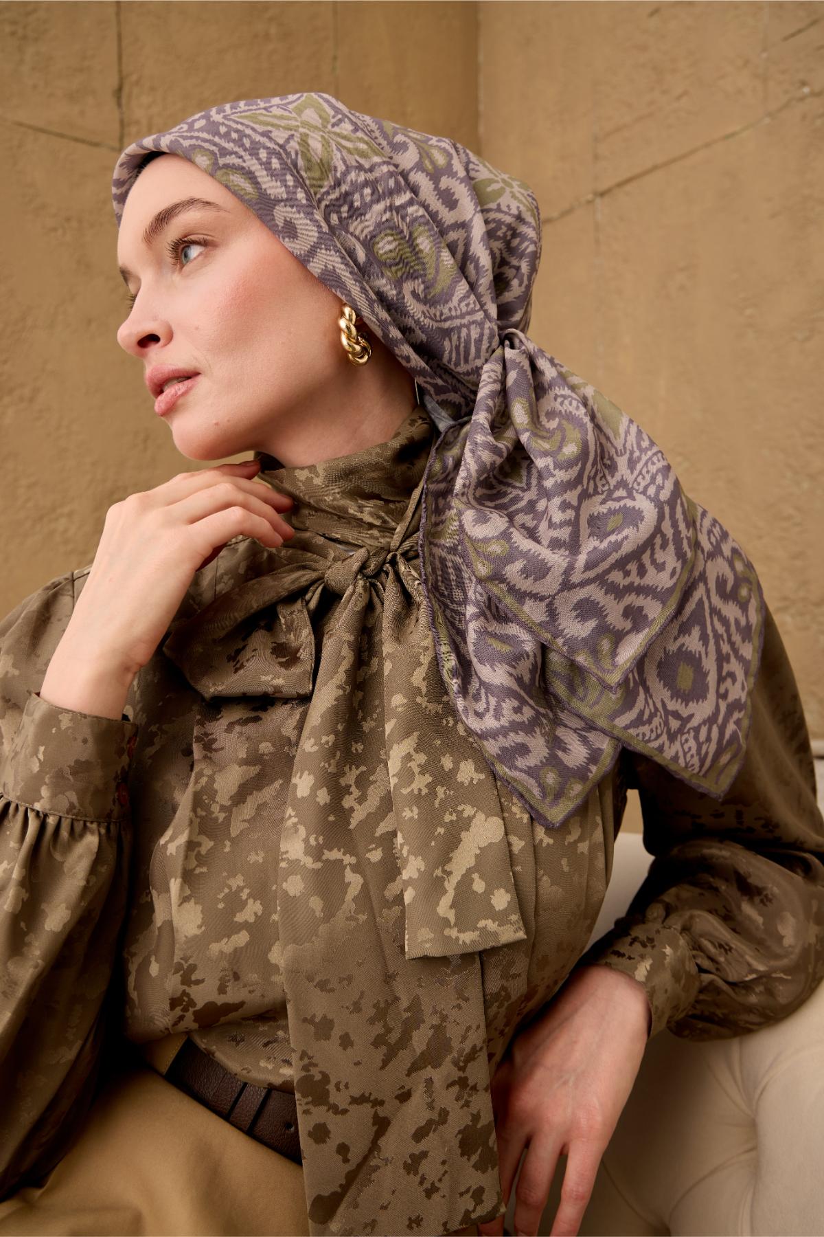 Silk Home Soft Eşarp 73099-08 - İthalesarponline.com - Soft Eşarp - Silk Home