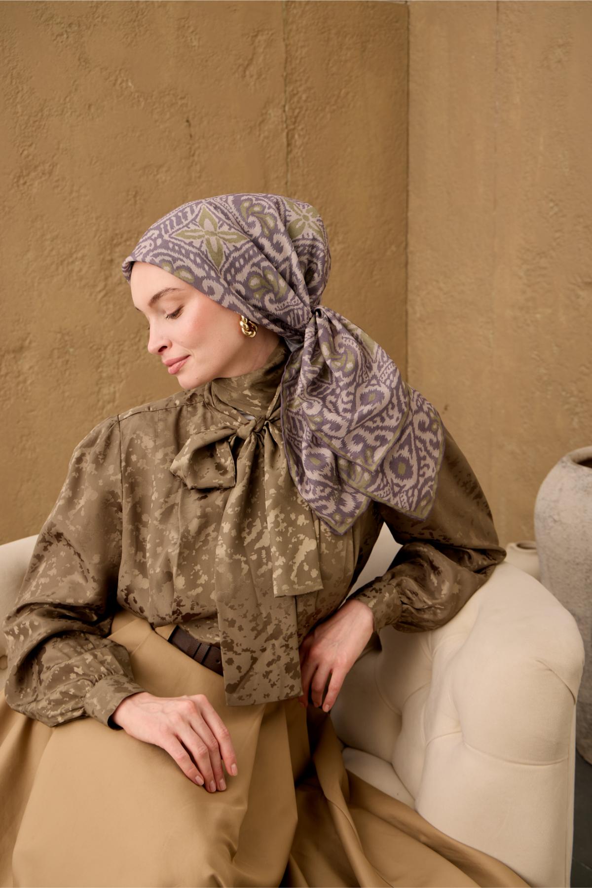 Silk Home Soft Eşarp 73099-08 - İthalesarponline.com - Soft Eşarp - Silk Home