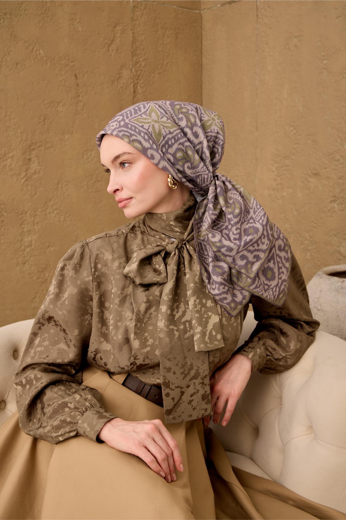 Silk Home Soft Eşarp 73099-08 - İthalesarponline.com - Soft Eşarp - Silk Home