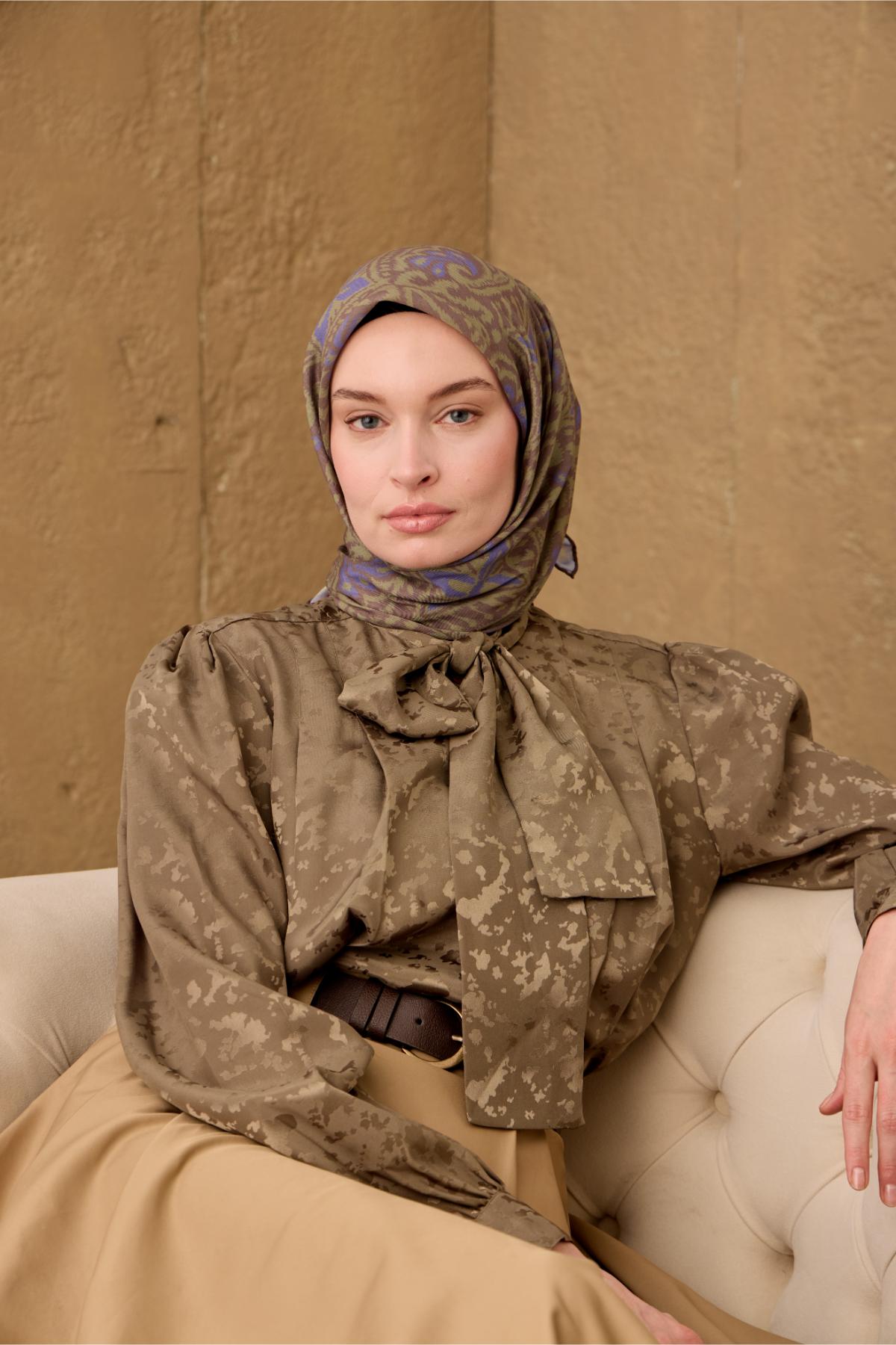 Silk Home Soft Eşarp 73099-14 - İthalesarponline.com - Soft Eşarp - Silk Home