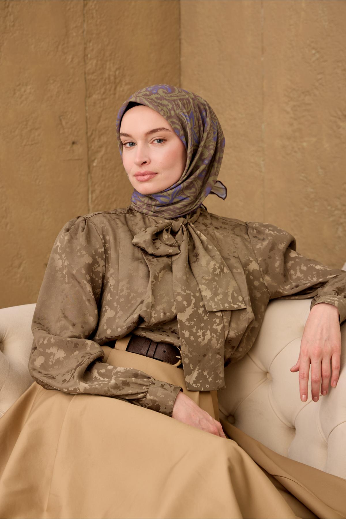 Silk Home Soft Eşarp 73099-14 - İthalesarponline.com - Soft Eşarp - Silk Home