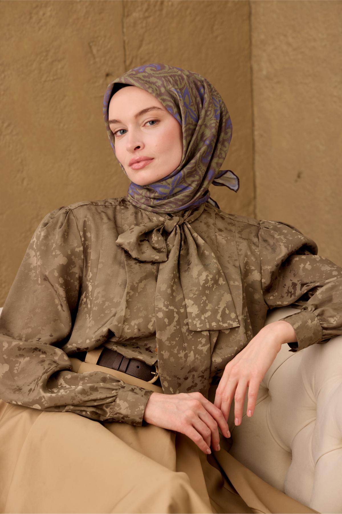 Silk Home Soft Eşarp 73099-14 - İthalesarponline.com - Soft Eşarp - Silk Home