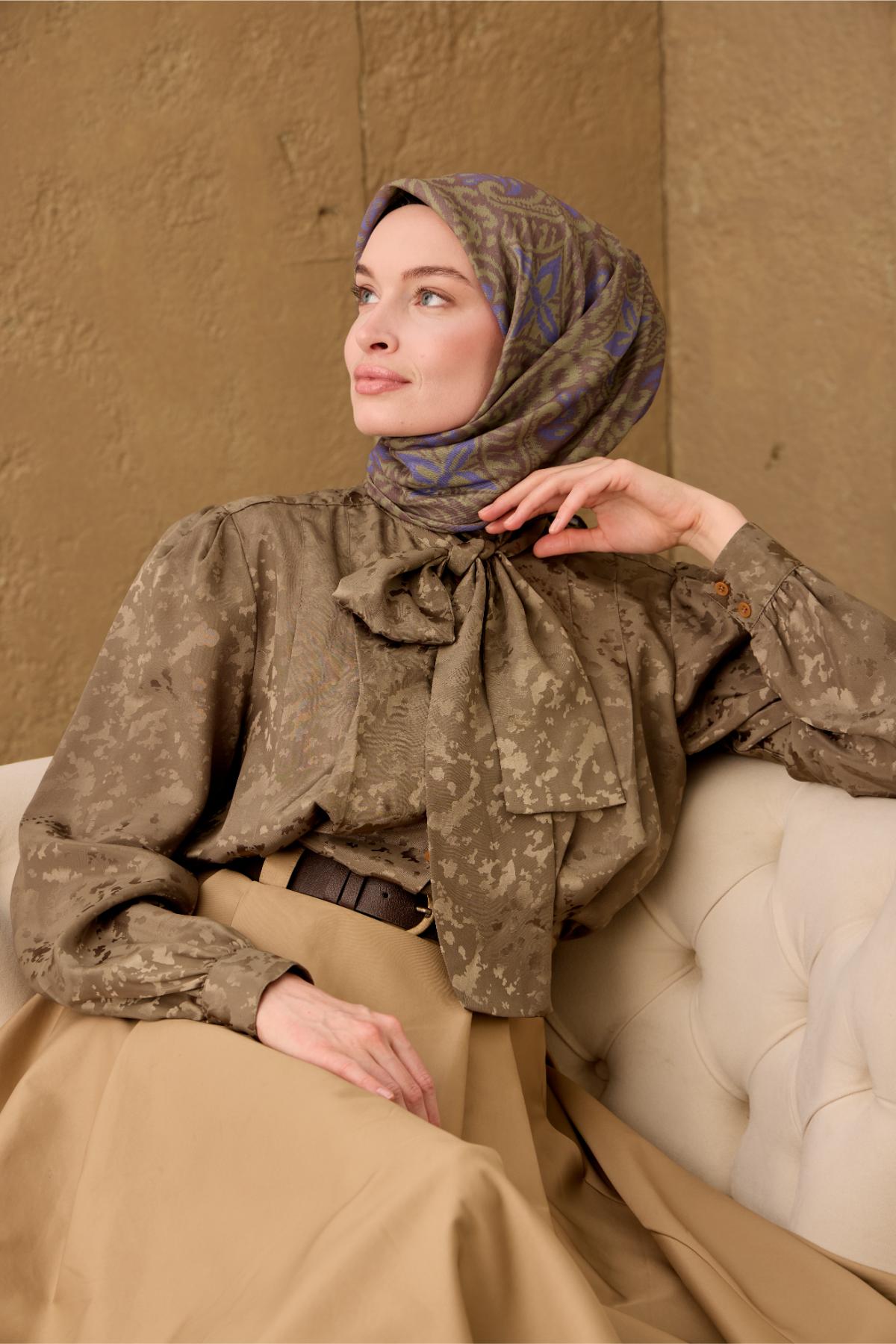 Silk Home Soft Eşarp 73099-14 - İthalesarponline.com - Soft Eşarp - Silk Home