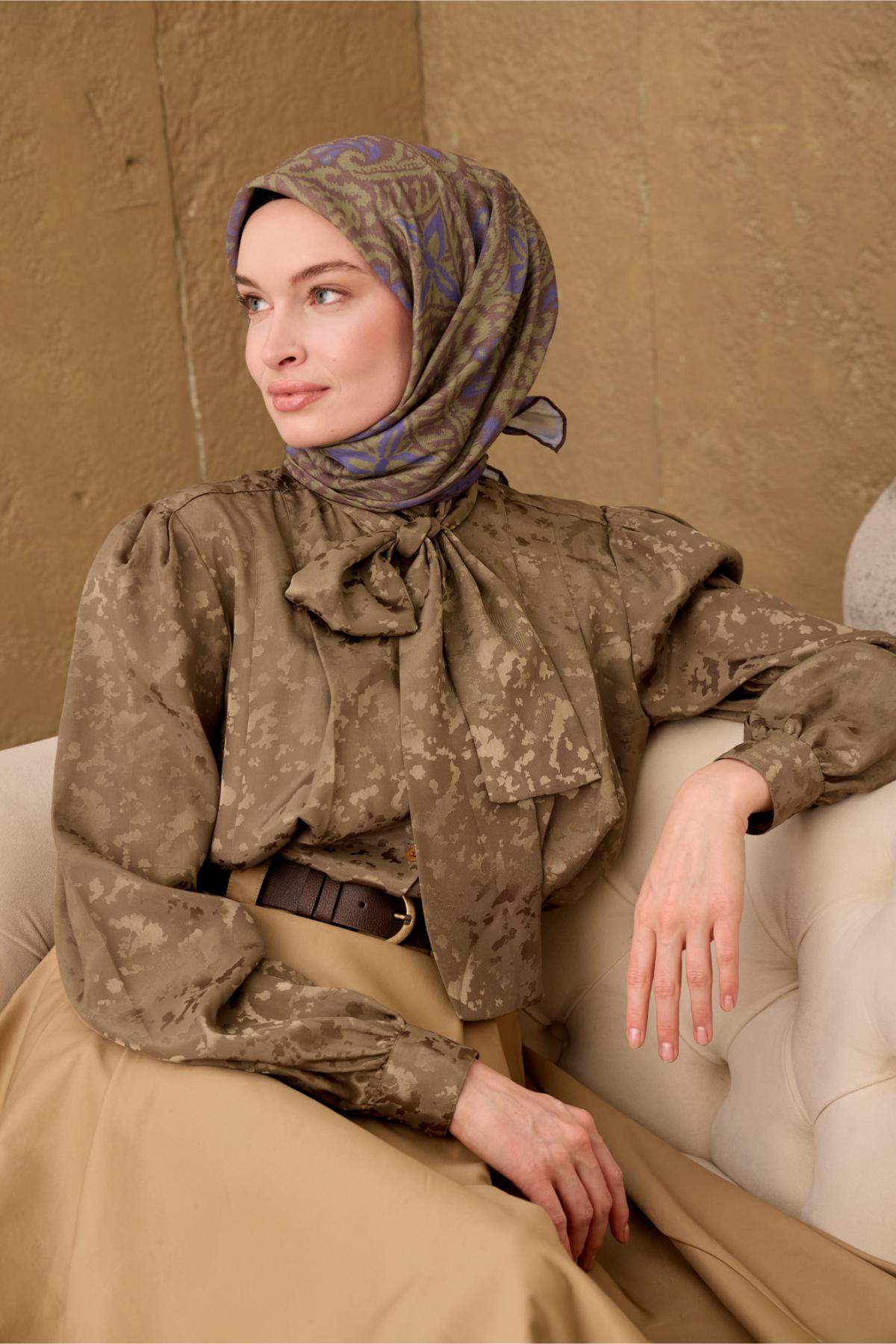 Silk Home Soft Eşarp 73099-14 - İthalesarponline.com - Soft Eşarp - Silk Home