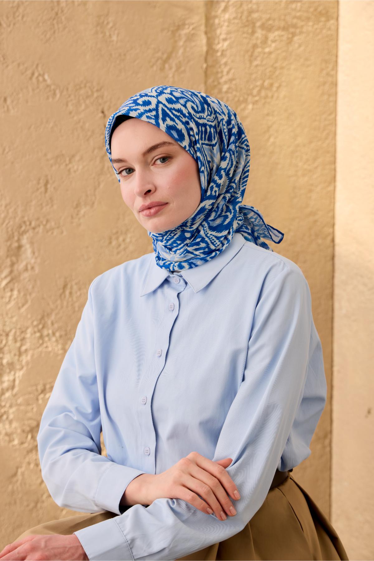 Silk Home Soft Eşarp 73099-18 - İthalesarponline.com - Soft Eşarp - Silk Home