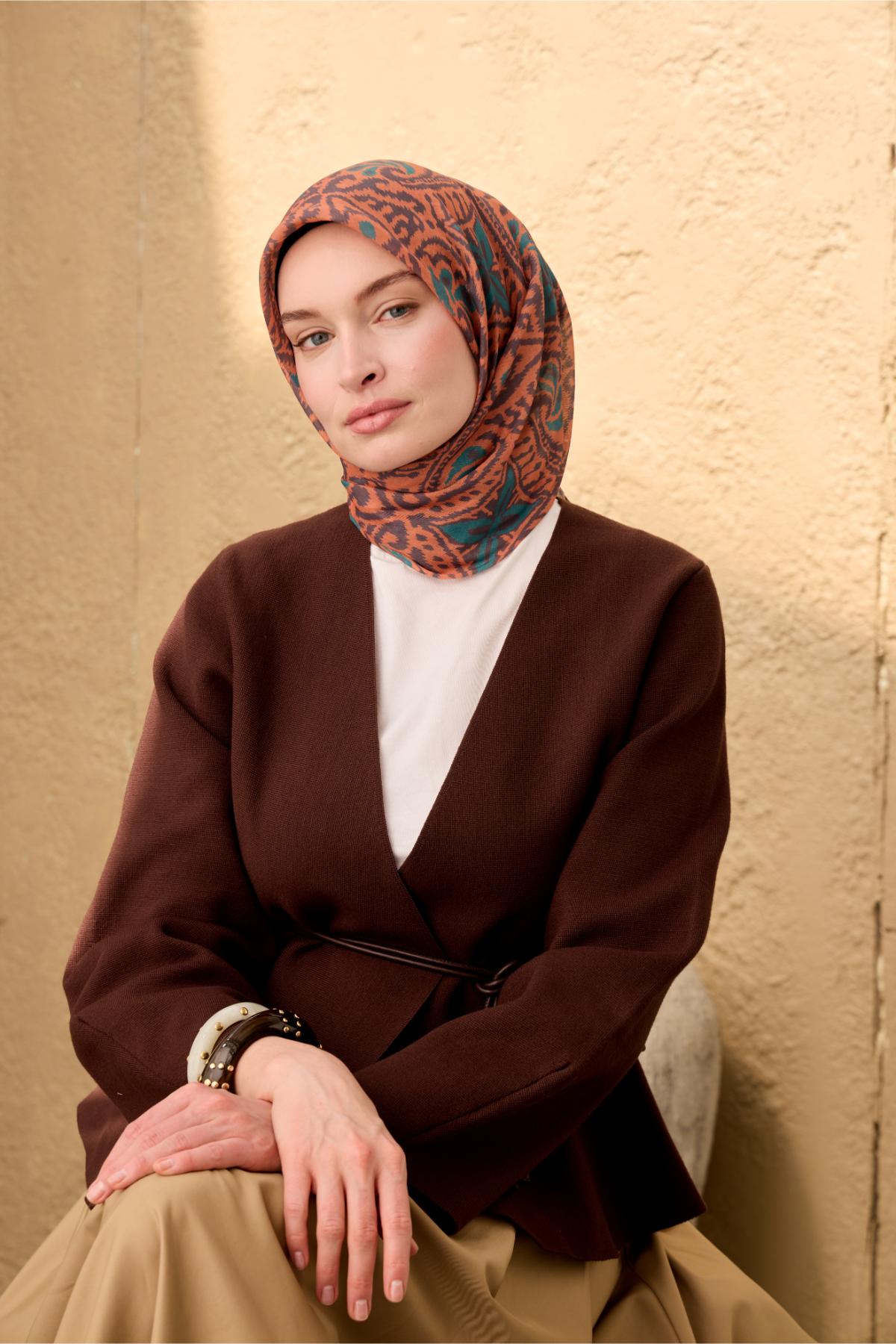 Silk Home Soft Eşarp 73099-27 - İthalesarponline.com - Soft Eşarp - Silk Home