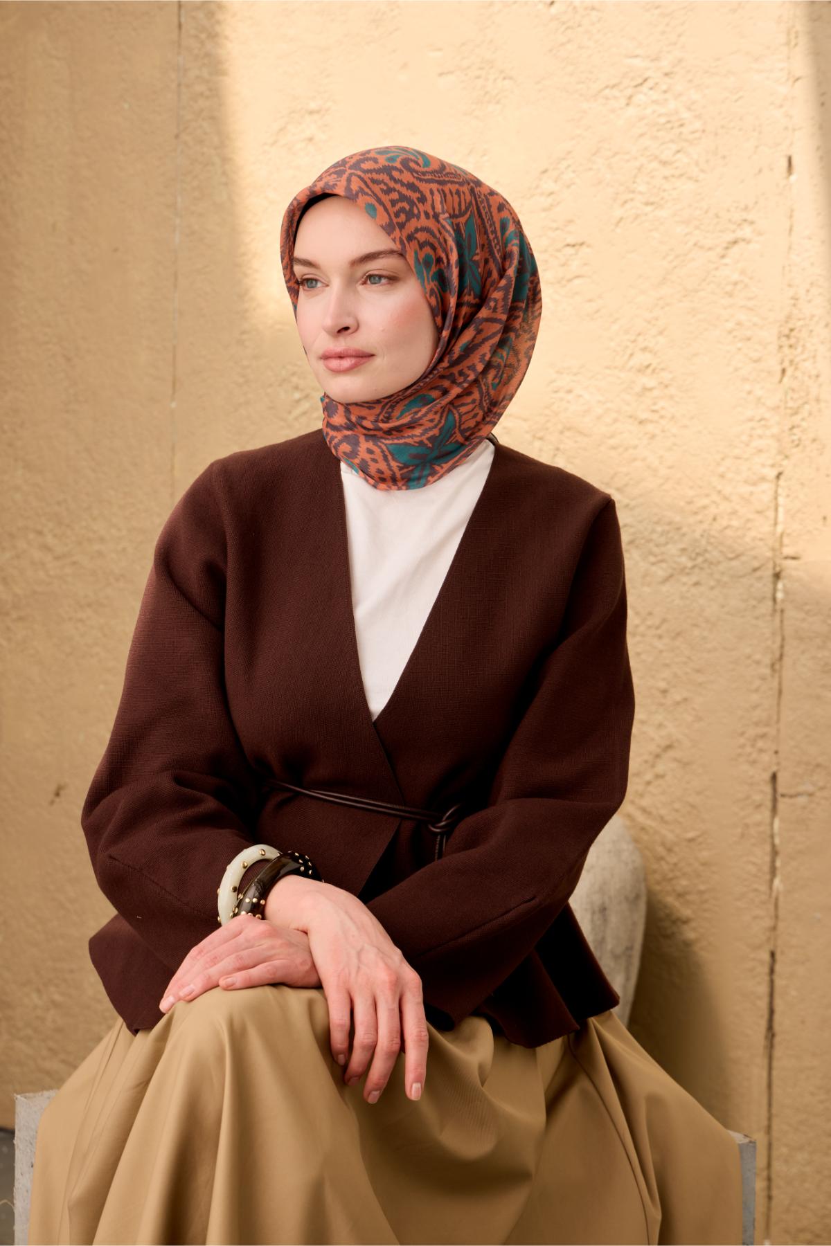 Silk Home Soft Eşarp 73099-27 - İthalesarponline.com - Soft Eşarp - Silk Home