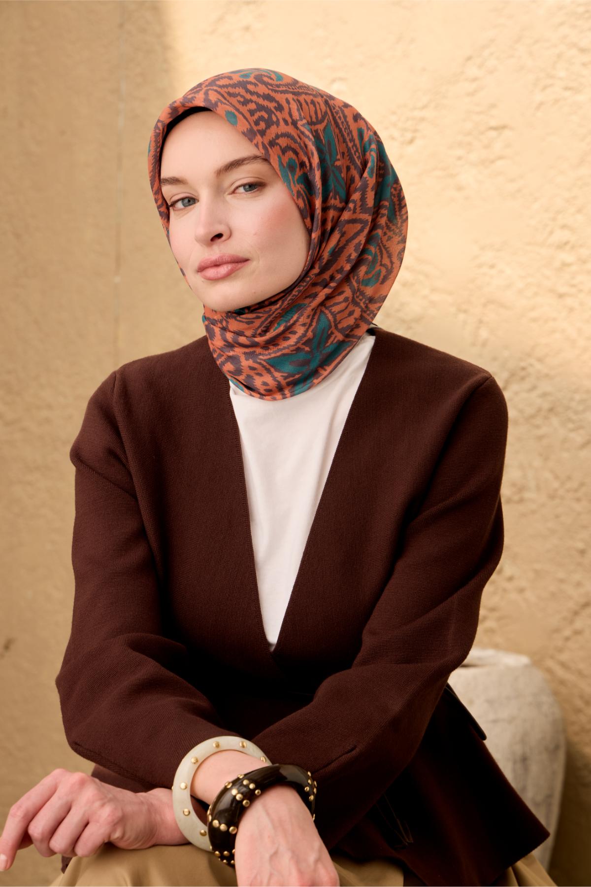 Silk Home Soft Eşarp 73099-27 - İthalesarponline.com - Soft Eşarp - Silk Home