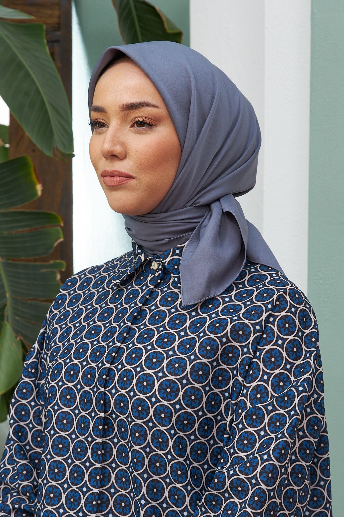 Silk Home Twill Eşarp 11343-37 - İthalesarponline.com