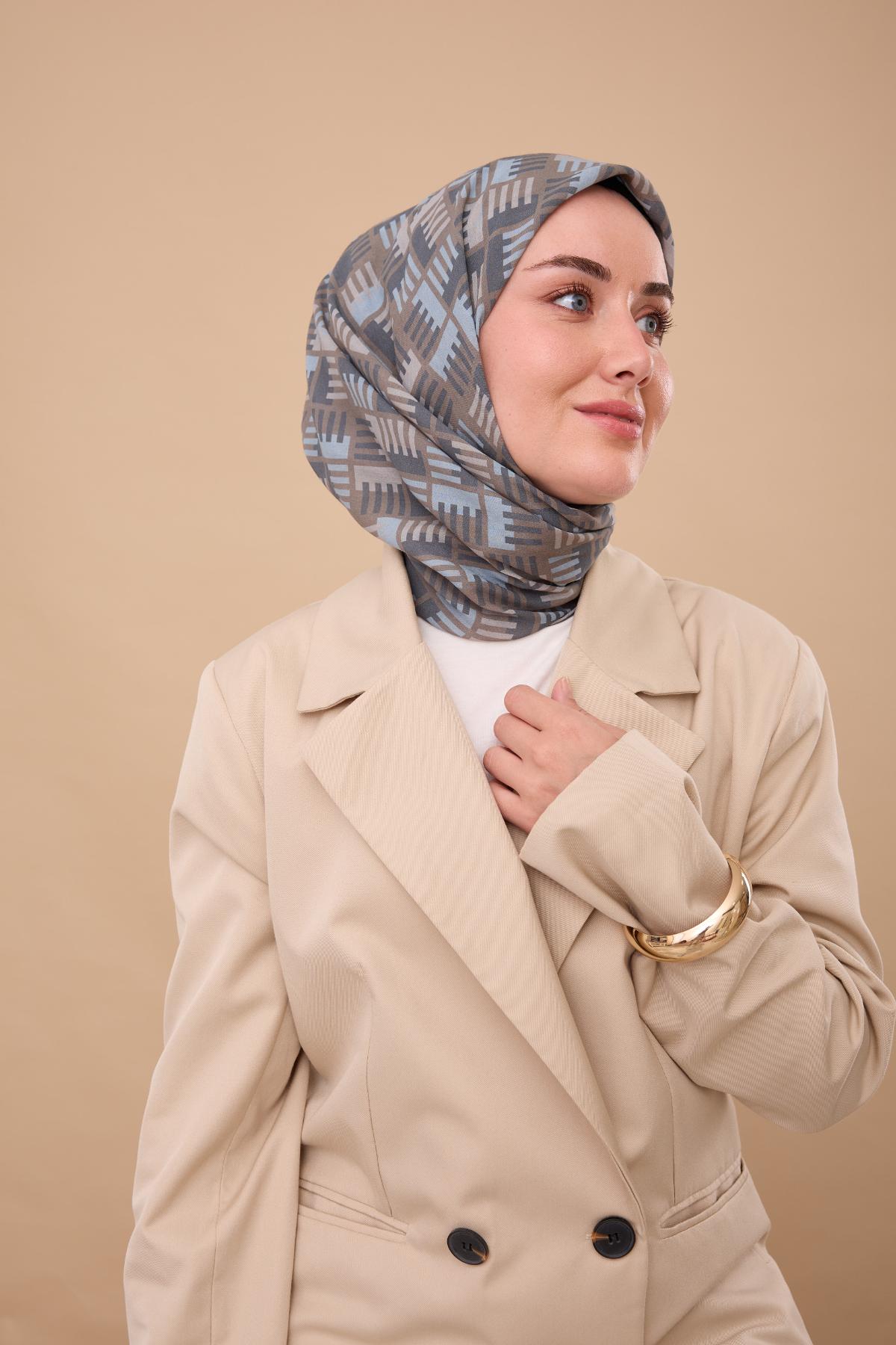 Silk Home Yaz Esintisi Eşarp 15001-08 - İthalesarponline.com - Yaz Esintisi Eşarp - Silk Home
