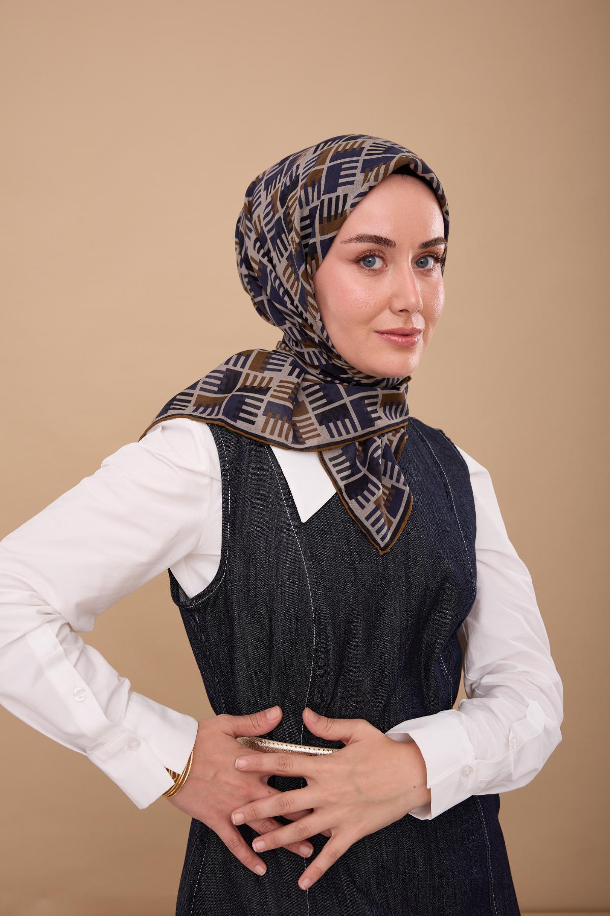 Silk Home Yaz Esintisi Eşarp 15001-12 - İthalesarponline.com - Yaz Esintisi Eşarp - Silk Home
