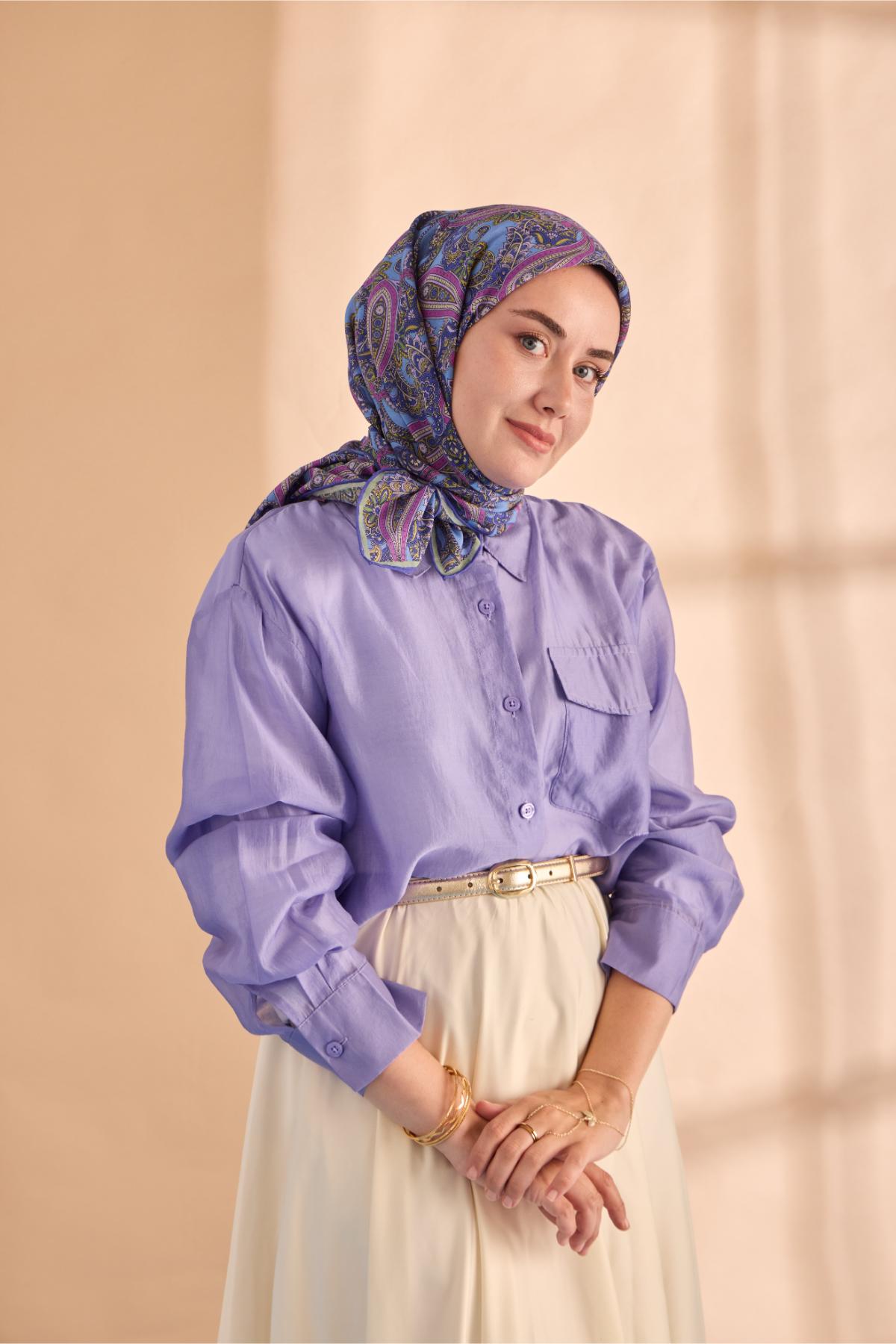 Silk Home Yaz Esintisi Eşarp 15002-02 - İthalesarponline.com - Yaz Esintisi Eşarp - Silk Home