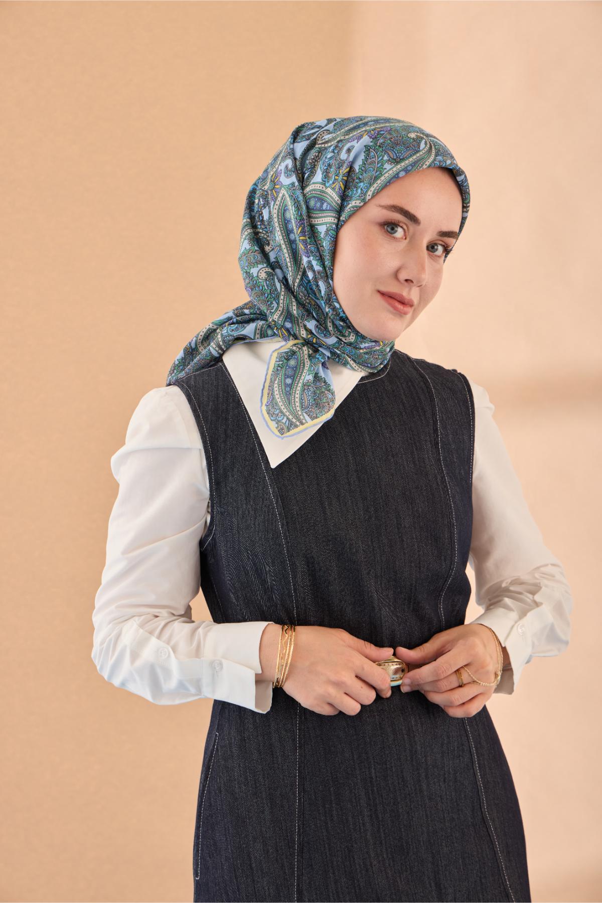 Silk Home Yaz Esintisi Eşarp 15002-04 - İthalesarponline.com - Yaz Esintisi Eşarp - Silk Home