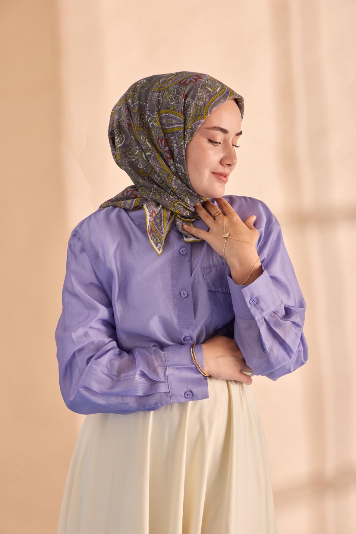 Silk Home Yaz Esintisi Eşarp 15002-09 - İthalesarponline.com - Yaz Esintisi Eşarp - Silk Home