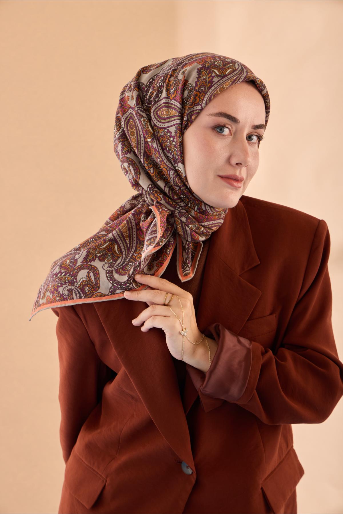 Silk Home Yaz Esintisi Eşarp 15002-17 - İthalesarponline.com - Yaz Esintisi Eşarp - Silk Home
